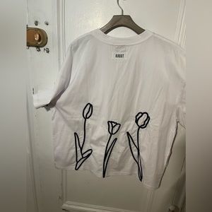 XXL White T-shirt 🧡 Designer KROST
